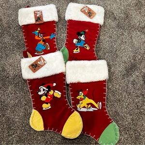 4 New Disney stockings